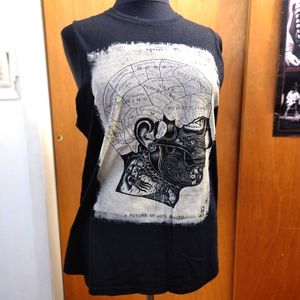 Hot Topic Psychological Boxy Tank